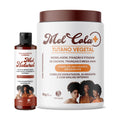 Kit Mel Cola Tutano Vegetal Trihair 1kg + Óleo Nutritivo Supremo Mel Natural 60ml - Define e Nutre