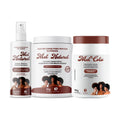 Kit Rotina Completa Mel Natural - Óleo em Creme 1kg + Mel Cola Trihair 1kg + Fluido Reativador 180ml
