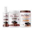 Kit Rotina Completa Mel Natural - Óleo em Creme 1kg + Mel Cola Tutano Vegetal Trihair 1kg + Fluido Reativador 180ml