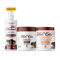 Kit Clássico + Novo - Mel Cola Trihair 500g + Mel Cola Tutano Vegetal 500g + Fluido Reativador 180ml Grátis