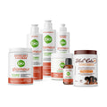 Kit Linha Completa Glamour Tutano Vegetal + Mel Cola Tutano Vegetal Trihair 1kg - 7 Produtos