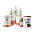 Kit Linha Completa Glamour Tutano Vegetal + Mel Cola Argan + Colágeno Trihair 1kg - 7 Produtos