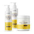 Kit CocoManga Lanox — Shampoo, Condicionador e Máscara