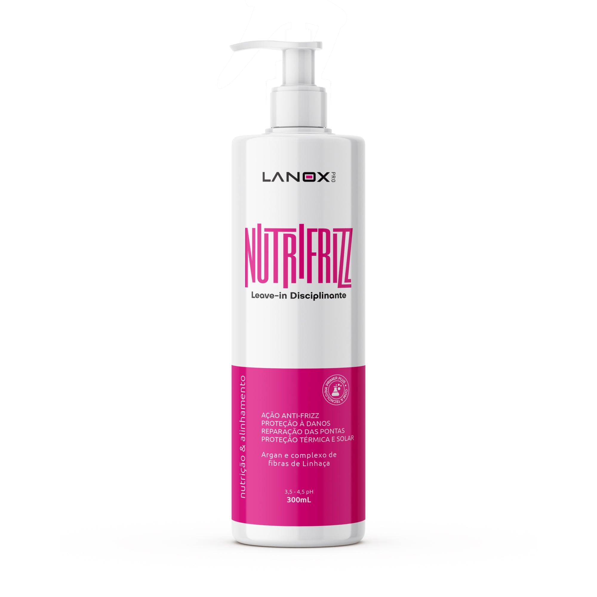 Leave In Nutrifrizz Lanox - 300ml - Trihair Cosméticos