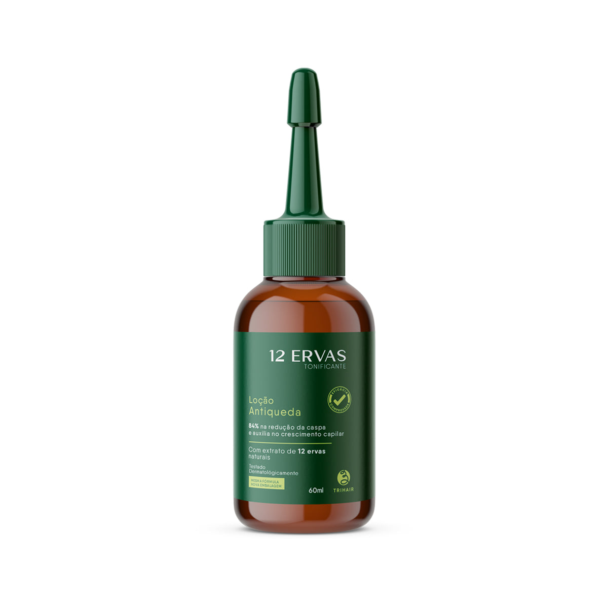 Loção 12 Ervas Tonificante Trihair 60ml