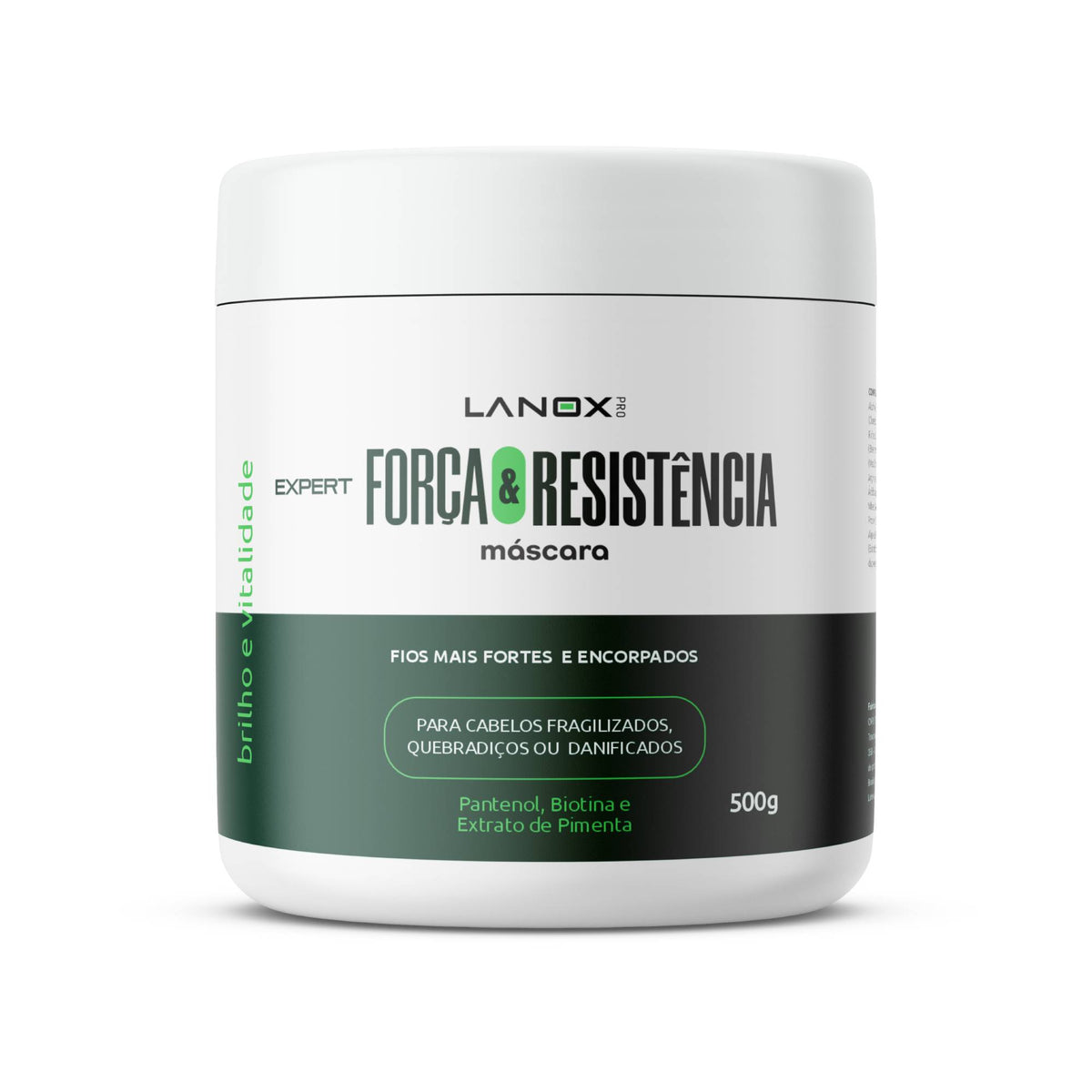 Máscara Expert Força e Resistência Lanox 500g
