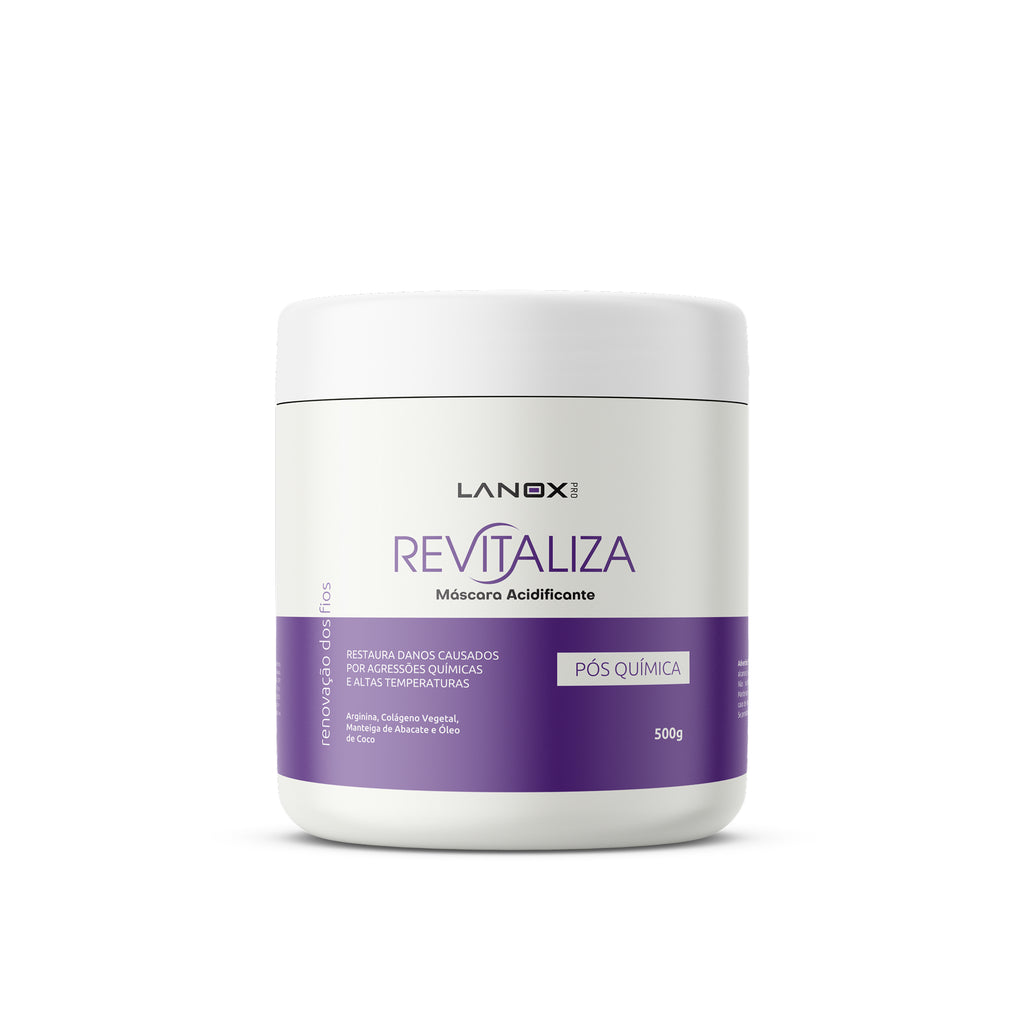 Máscara Acidificante Revitaliza Lanox 500g