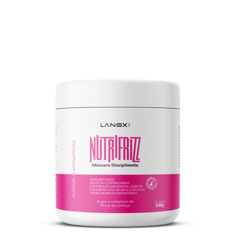 Máscara Nutrifrizz Lanox 500g anti-frizz