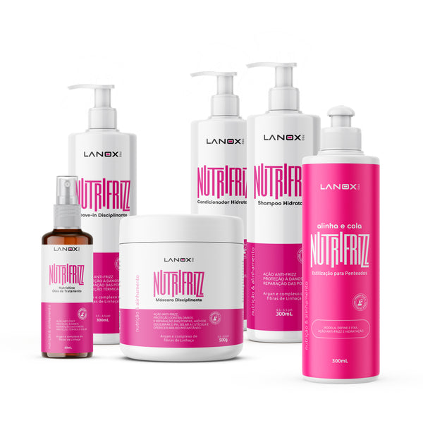 Kit Linha Completa Nutrifrizz Lanox
