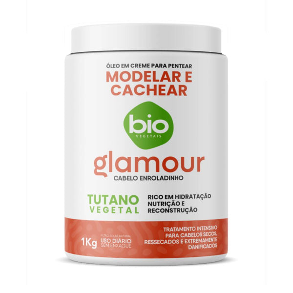 Óleo em Creme Modelar e Cachear Glamour Tutano Vegetal 1kg — Bio Vegetais