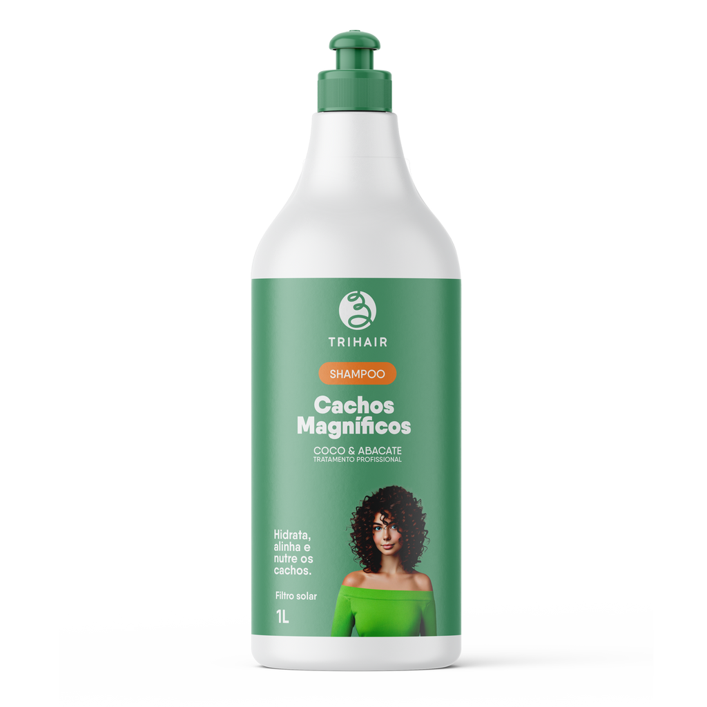 Shampoo Cachos Magníficos Trihair 1L