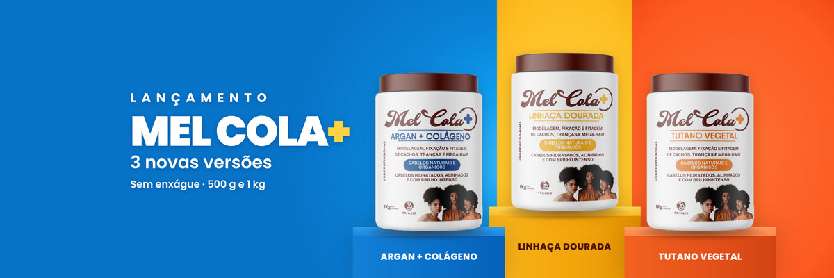 Lançamento Mel Cola+: Argan + Colágeno, Linhaça Dourada e Tutano Vegetal