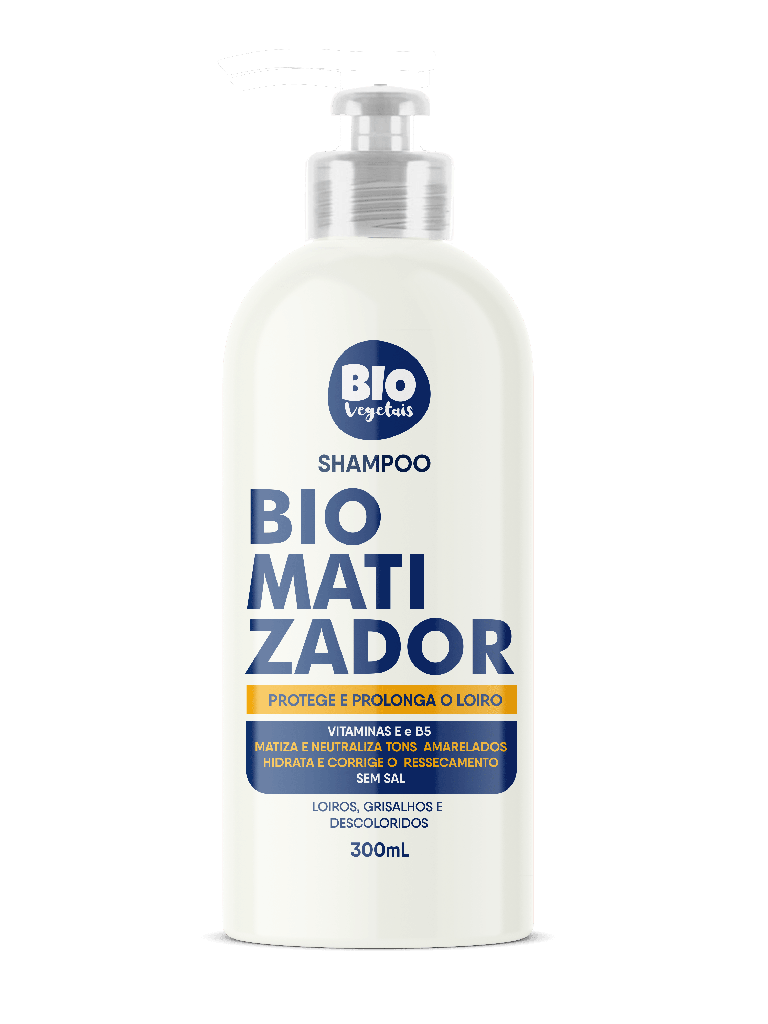 Shampoo Biomatizadora Biovegetais - 300ml - Trihair Cosméticos