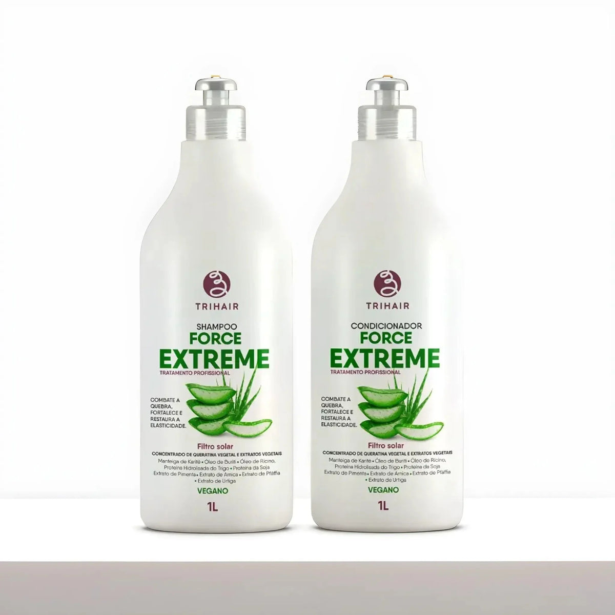 Duo Shampoo e Condicionador Force Extreme Trihair 1L