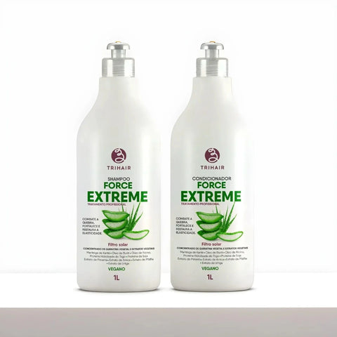 Duo Shampoo e Condicionador Force Extreme Trihair 1L