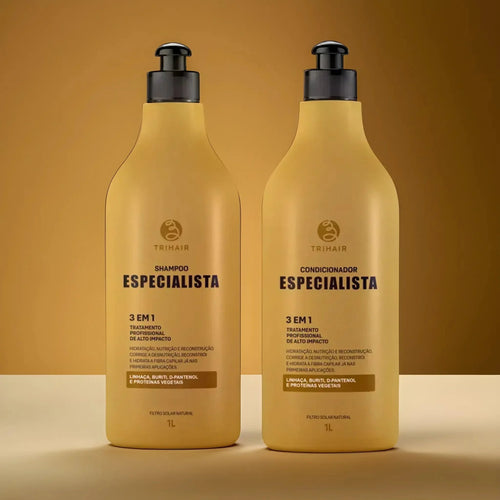 Duo Especialista Trihair 1L Shampoo e Condicionador