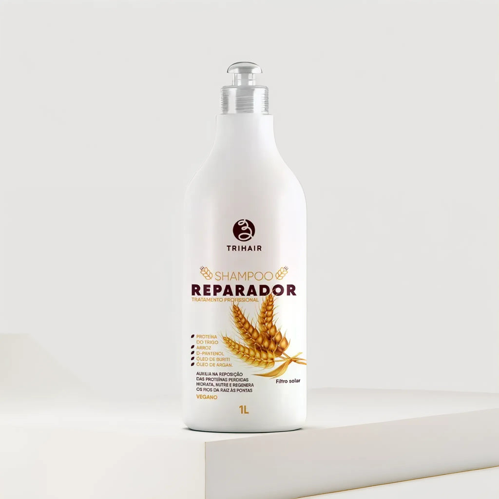 Shampoo Reparador Orgânico Trihair 1L