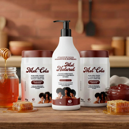 2 Mel Cola Trihair 1kg embalagem