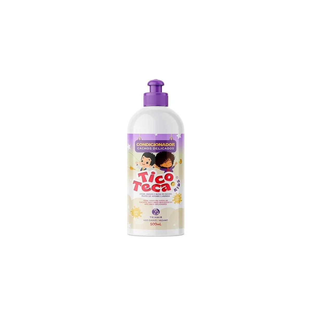 Condicionador Tico e Teca Cachos Delicados - Trihair- 500ml - Trihair Cosméticos