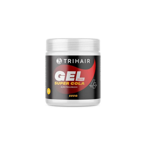 Gel TriHair Fixador Super Cola 500g fixação extrema