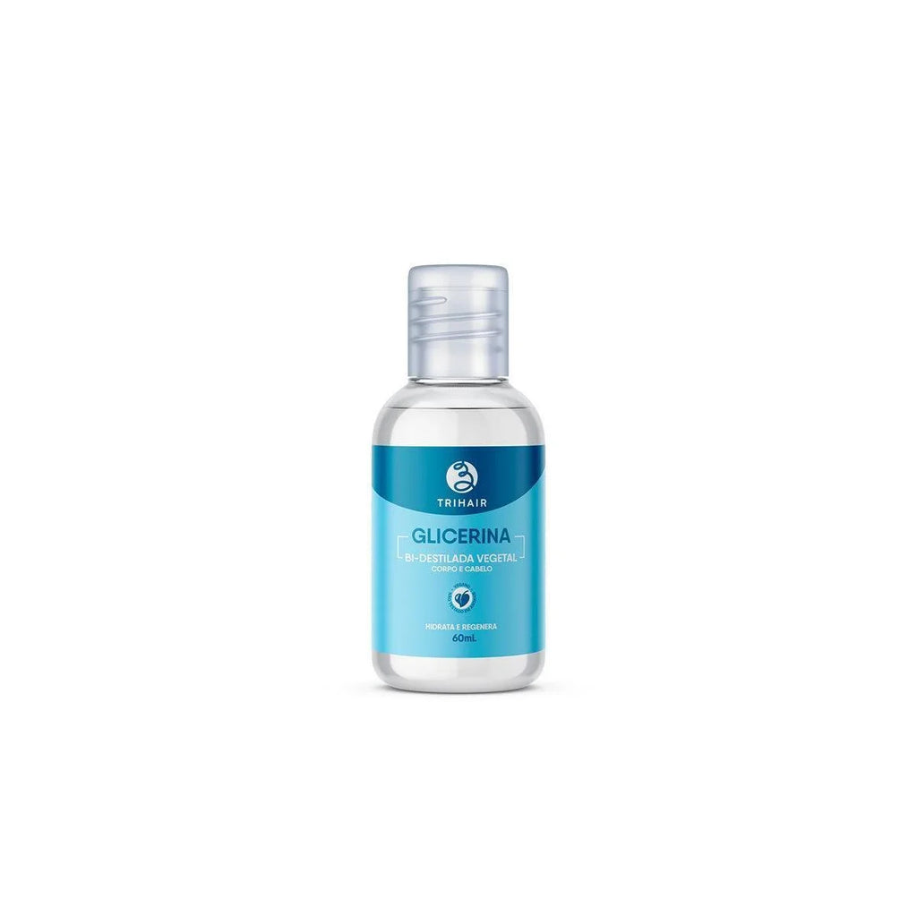 Glicerina Bi-Destilada Trihair 60ml hidratação