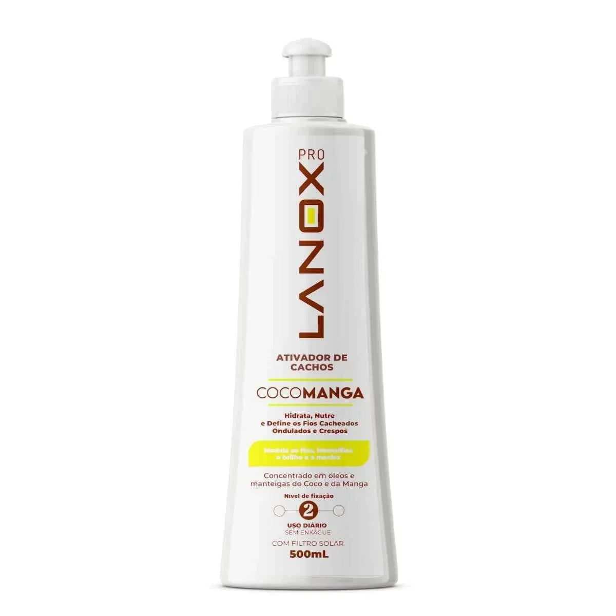 Ativador Lanox CocoManga - 500ml - Trihair Cosméticos