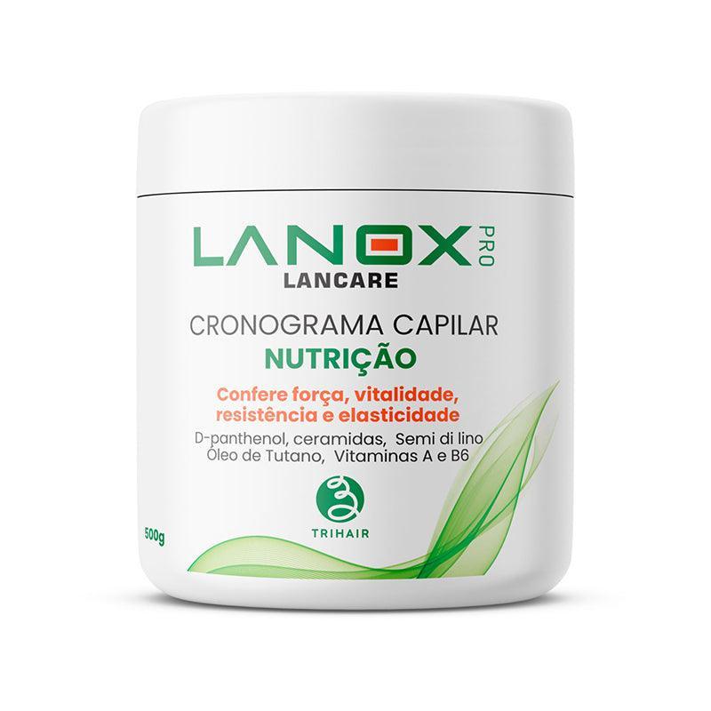 Linha Completa Cronograma Capilar Lancare Lanox 500g - Trihair Cosméticos