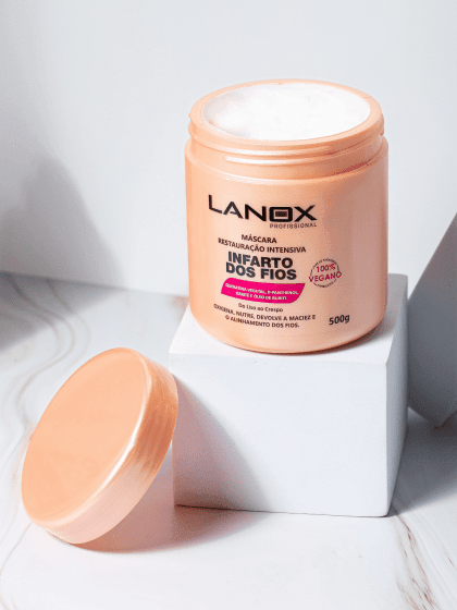 Linha Completa Infarto dos Fios Lanox - Trihair Cosméticos