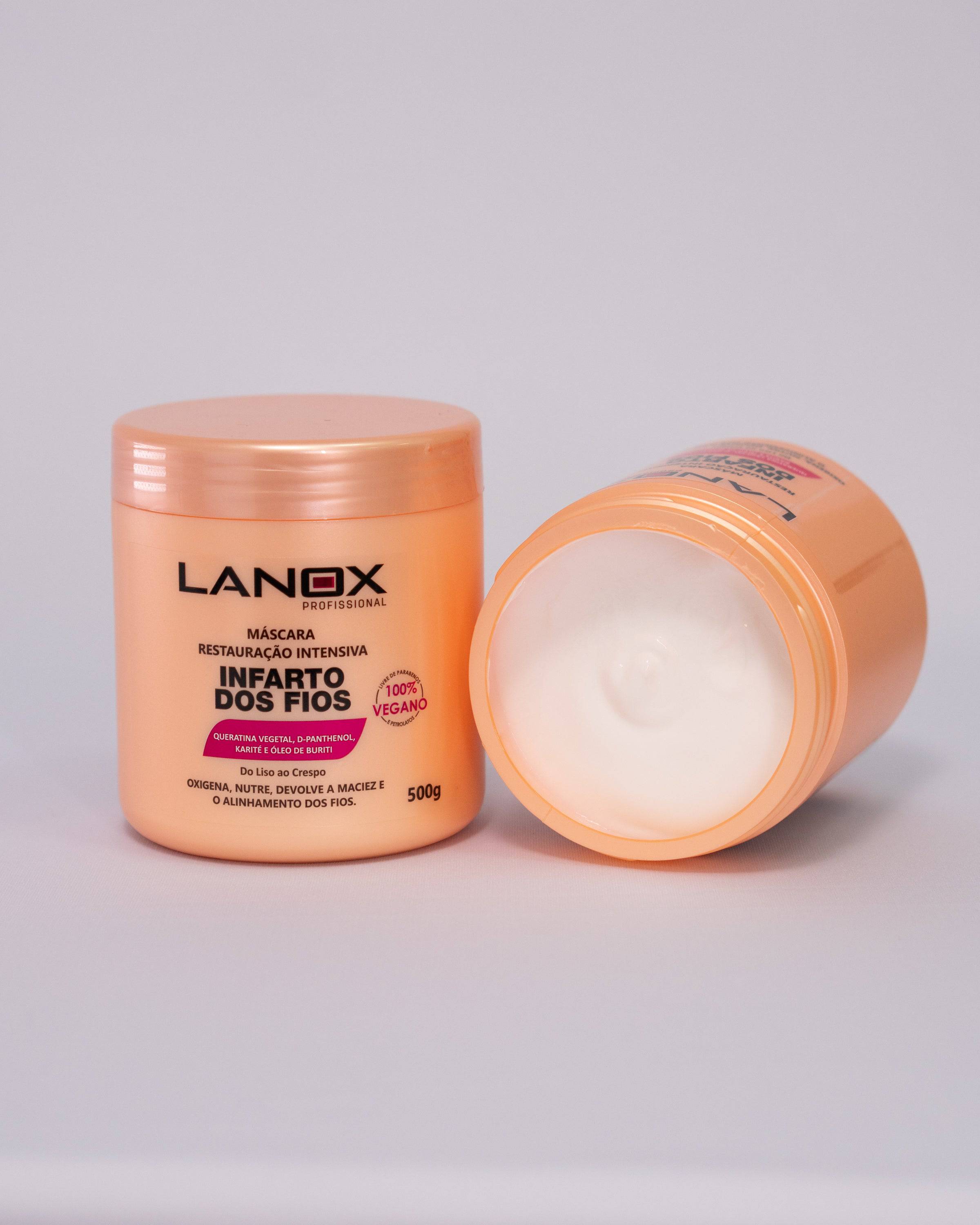 Máscara Lanox Infarto dos Fios - 500g - Infarto dos Fios - Lanox